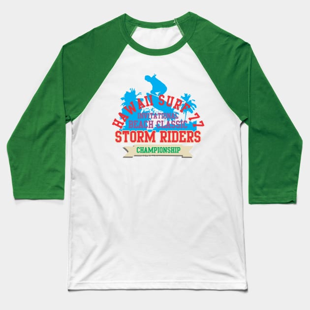 Surfing special Baseball T-Shirt by imdesign